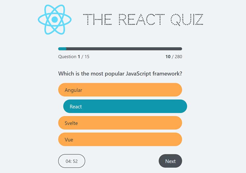 React Game